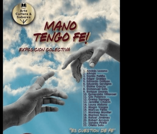 exposición colectiva “Mano tengo fe” en Maracaibo